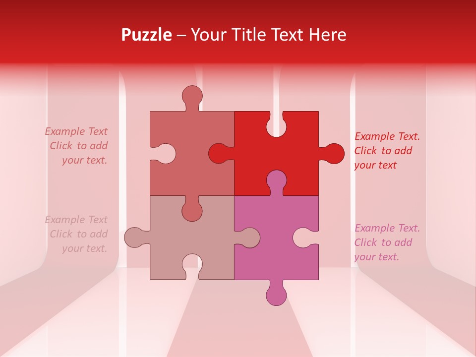 New Decoration Illustration PowerPoint Template