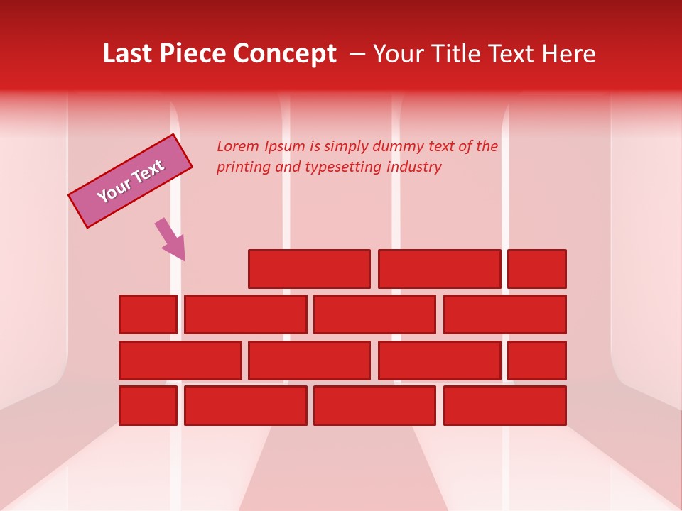 New Decoration Illustration PowerPoint Template