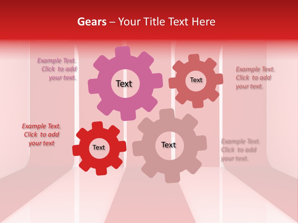 New Decoration Illustration PowerPoint Template