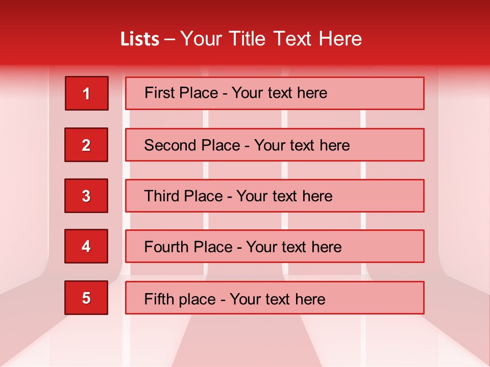 New Decoration Illustration PowerPoint Template