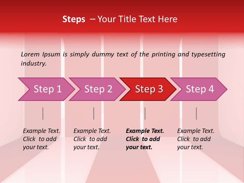 New Decoration Illustration PowerPoint Template