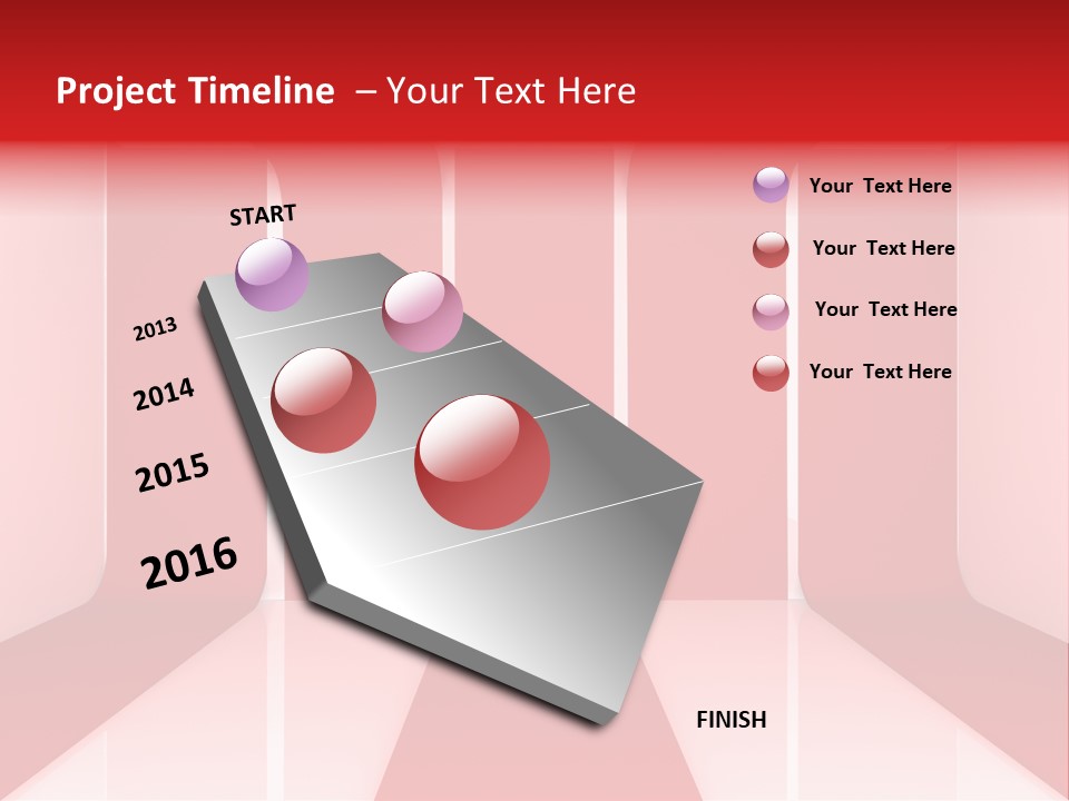 New Decoration Illustration PowerPoint Template