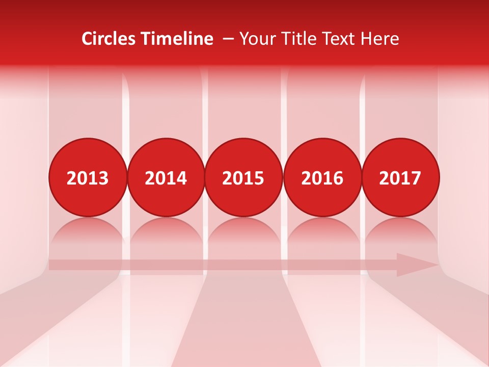 New Decoration Illustration PowerPoint Template