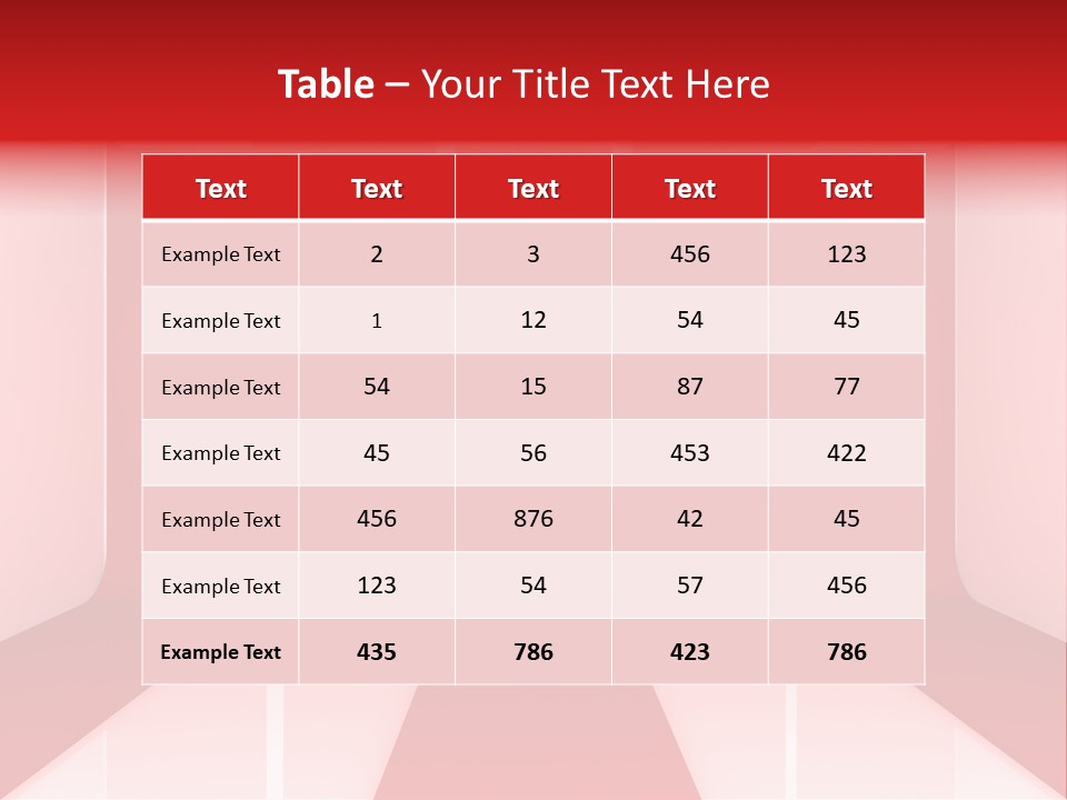 New Decoration Illustration PowerPoint Template