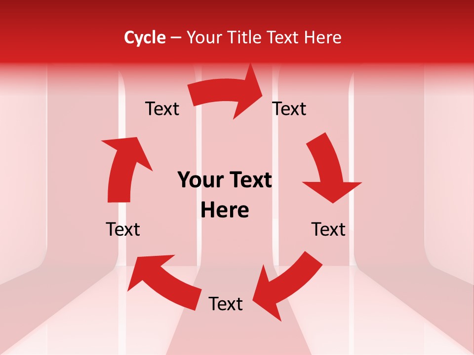 New Decoration Illustration PowerPoint Template