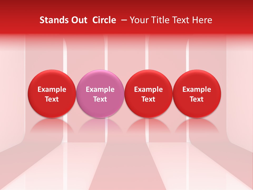 New Decoration Illustration PowerPoint Template