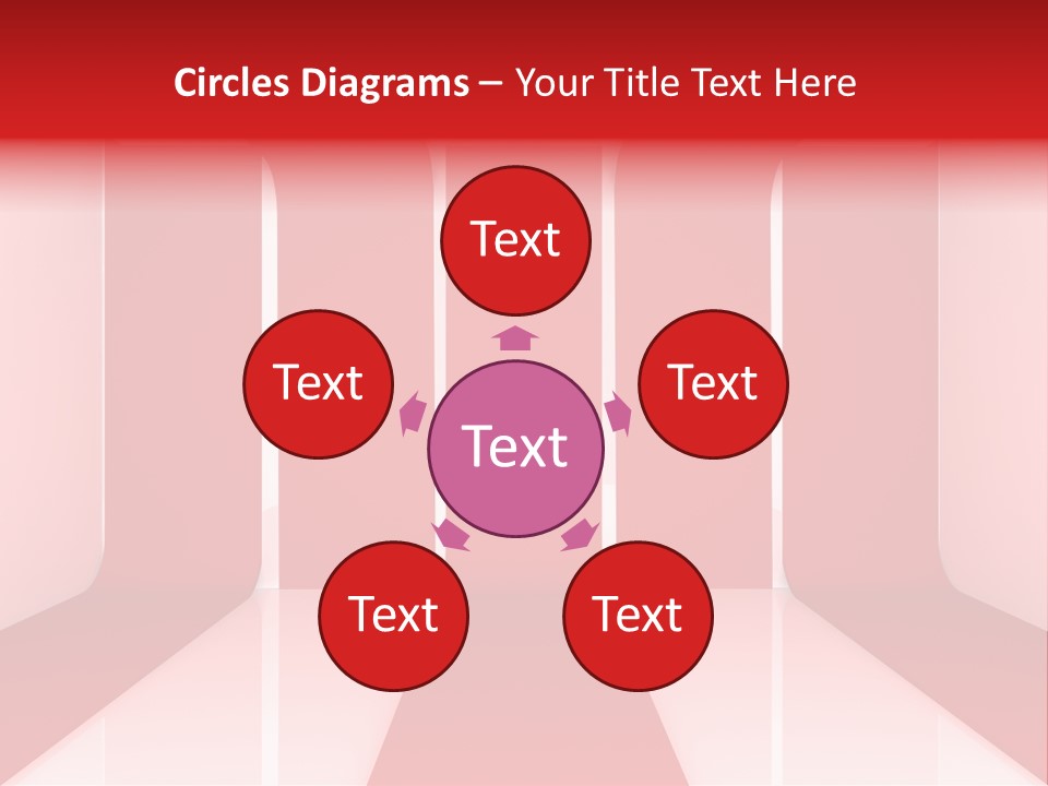 New Decoration Illustration PowerPoint Template