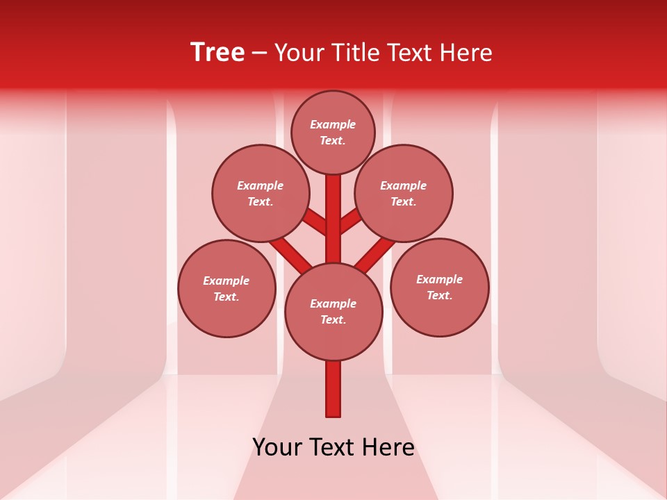 New Decoration Illustration PowerPoint Template