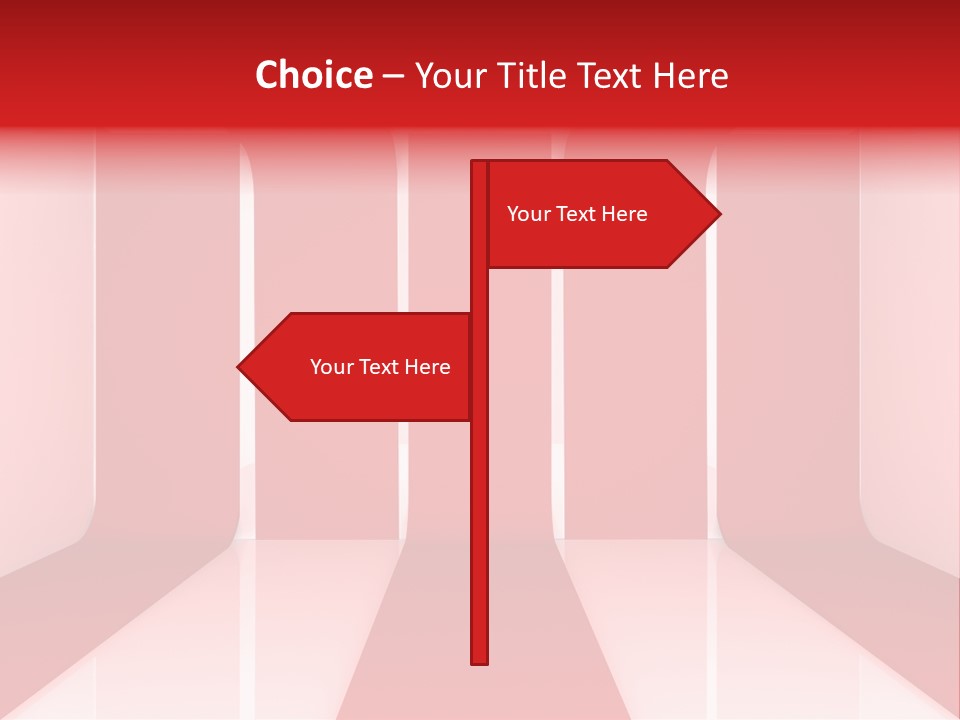 New Decoration Illustration PowerPoint Template