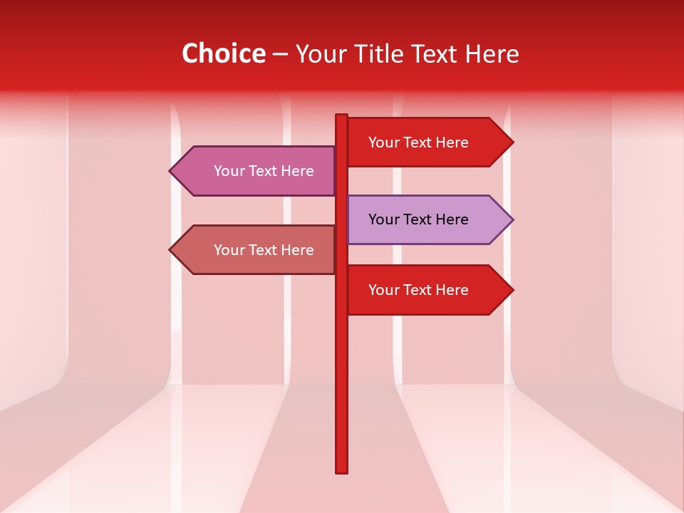 New Decoration Illustration PowerPoint Template