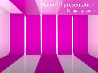 White Space Decoration PowerPoint Template