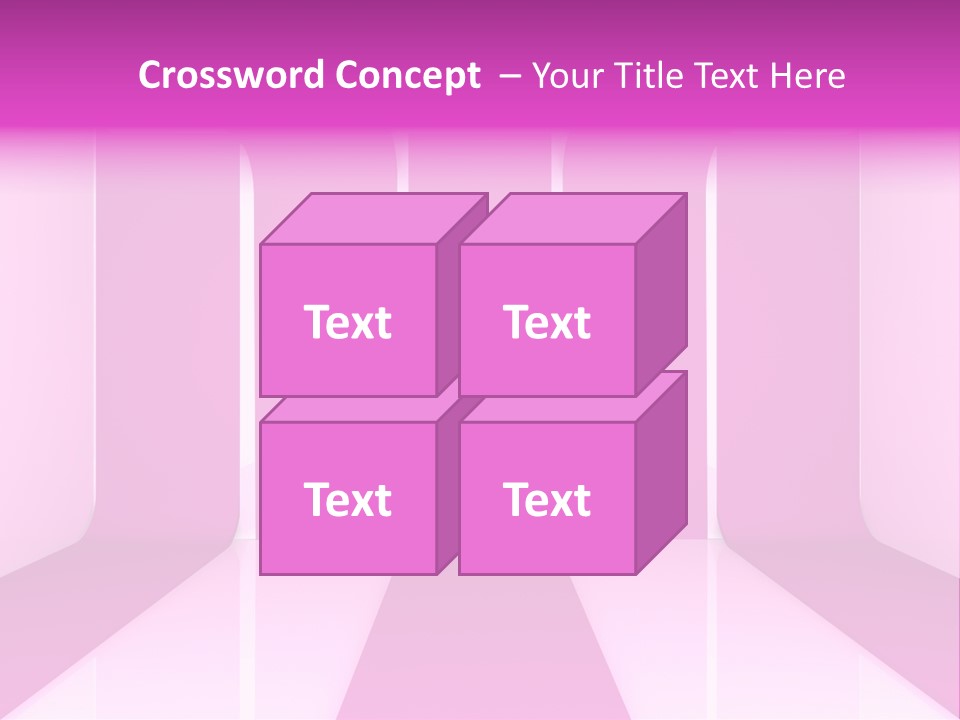 White Space Decoration PowerPoint Template