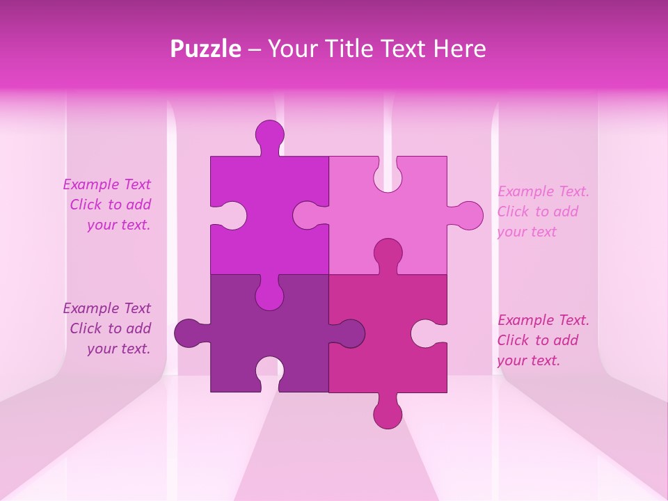 White Space Decoration PowerPoint Template