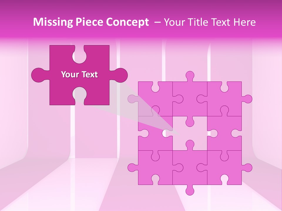 White Space Decoration PowerPoint Template