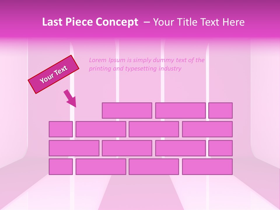 White Space Decoration PowerPoint Template