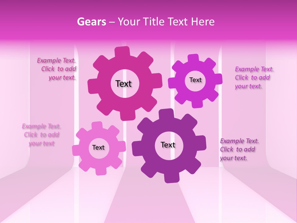 White Space Decoration PowerPoint Template