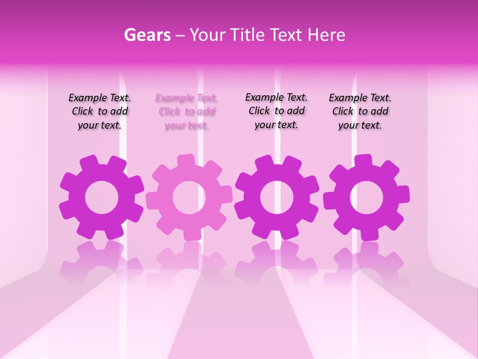 White Space Decoration PowerPoint Template