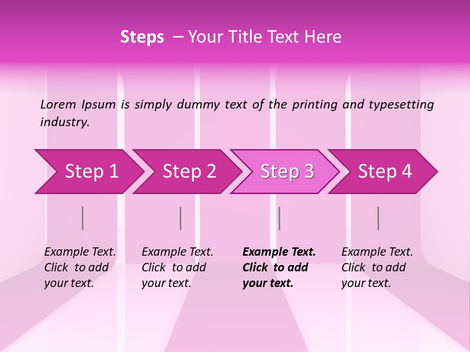 White Space Decoration PowerPoint Template