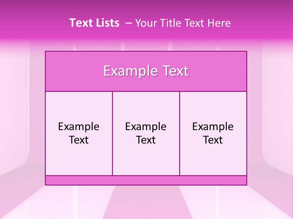 White Space Decoration PowerPoint Template