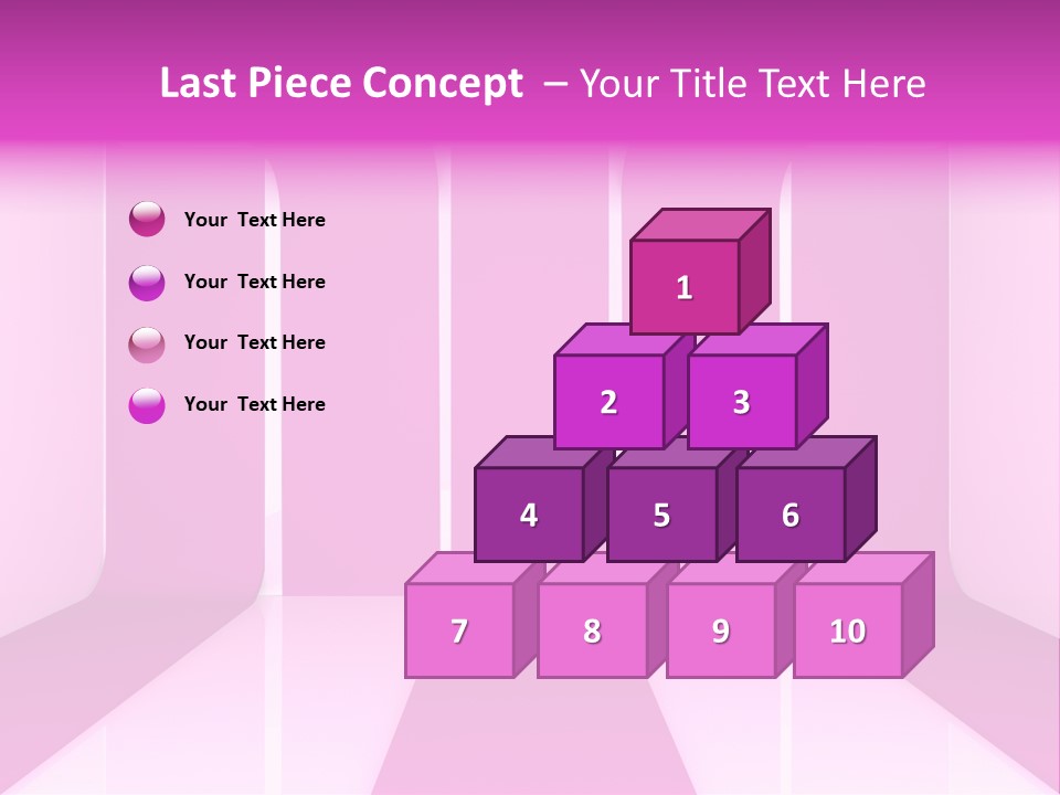 White Space Decoration PowerPoint Template