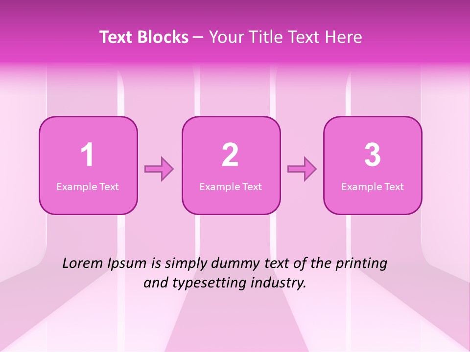 White Space Decoration PowerPoint Template
