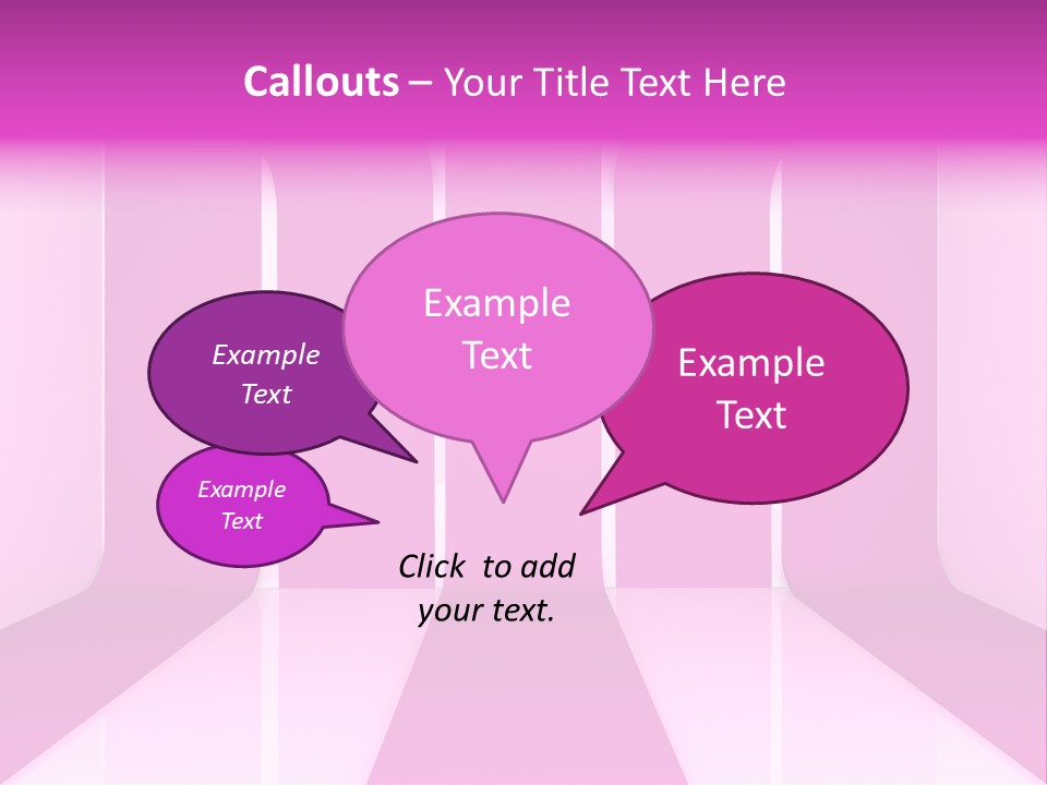 White Space Decoration PowerPoint Template