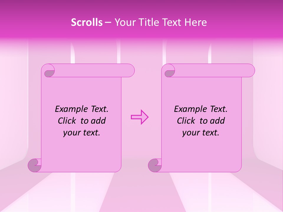 White Space Decoration PowerPoint Template