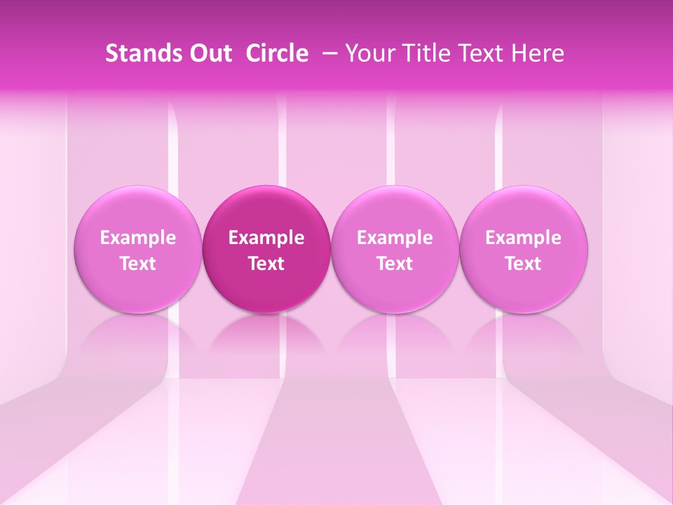 White Space Decoration PowerPoint Template