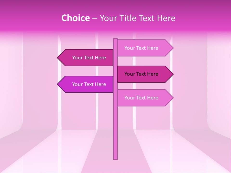 White Space Decoration PowerPoint Template