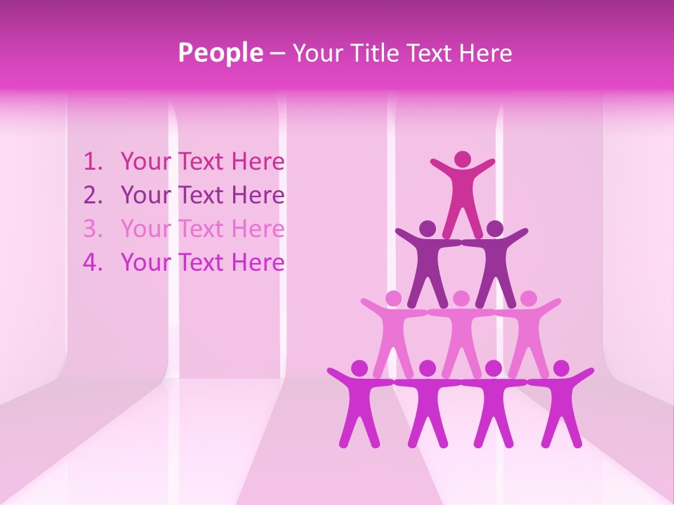 White Space Decoration PowerPoint Template