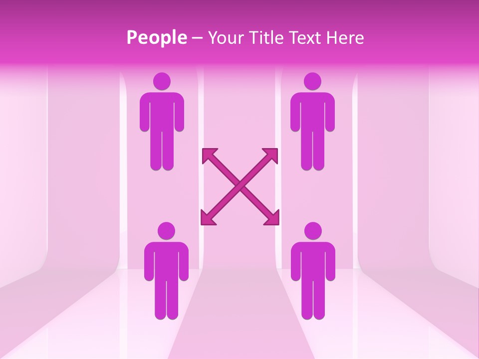 White Space Decoration PowerPoint Template