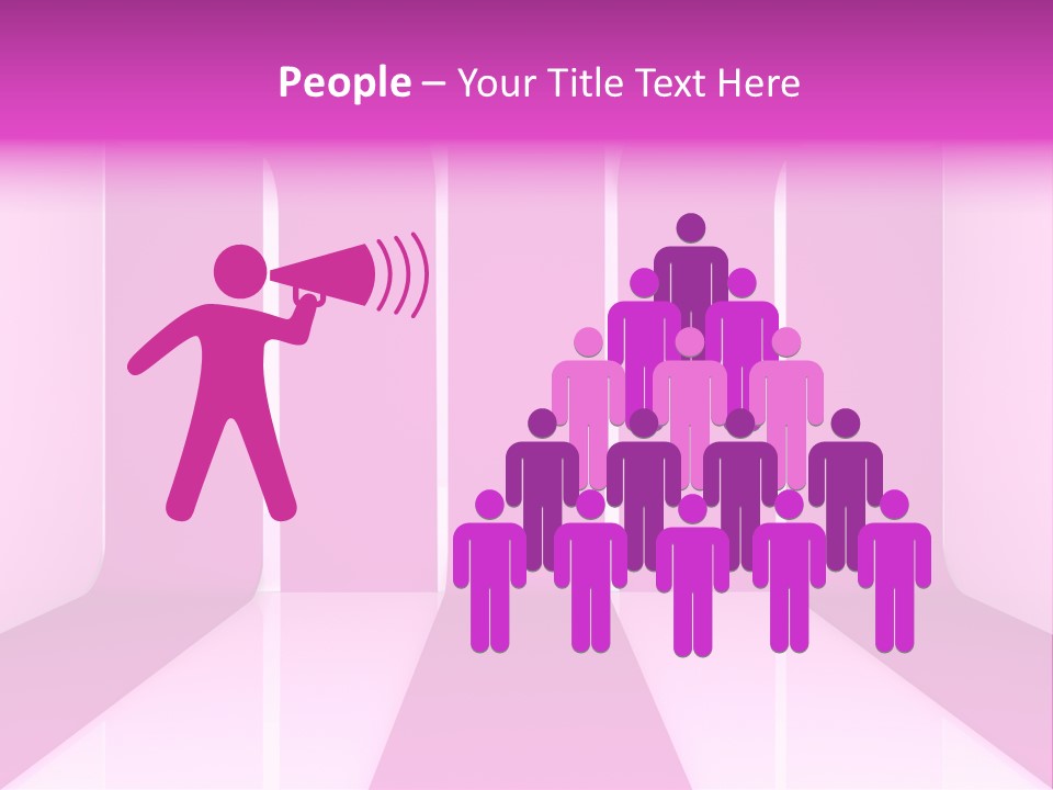 White Space Decoration PowerPoint Template