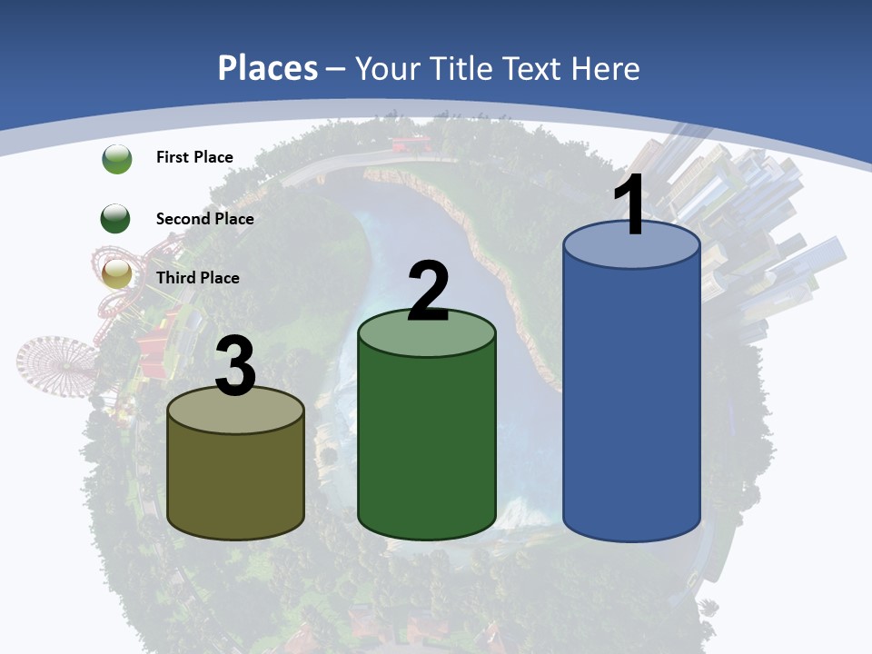 Car Environment Metropolis PowerPoint Template