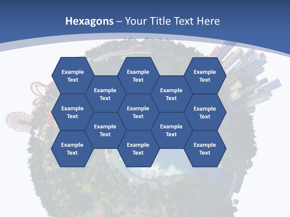 Car Environment Metropolis PowerPoint Template