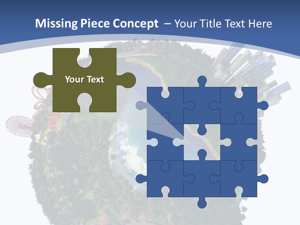 Car Environment Metropolis PowerPoint Template