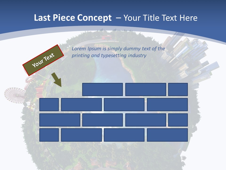 Car Environment Metropolis PowerPoint Template