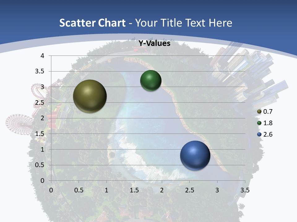 Car Environment Metropolis PowerPoint Template