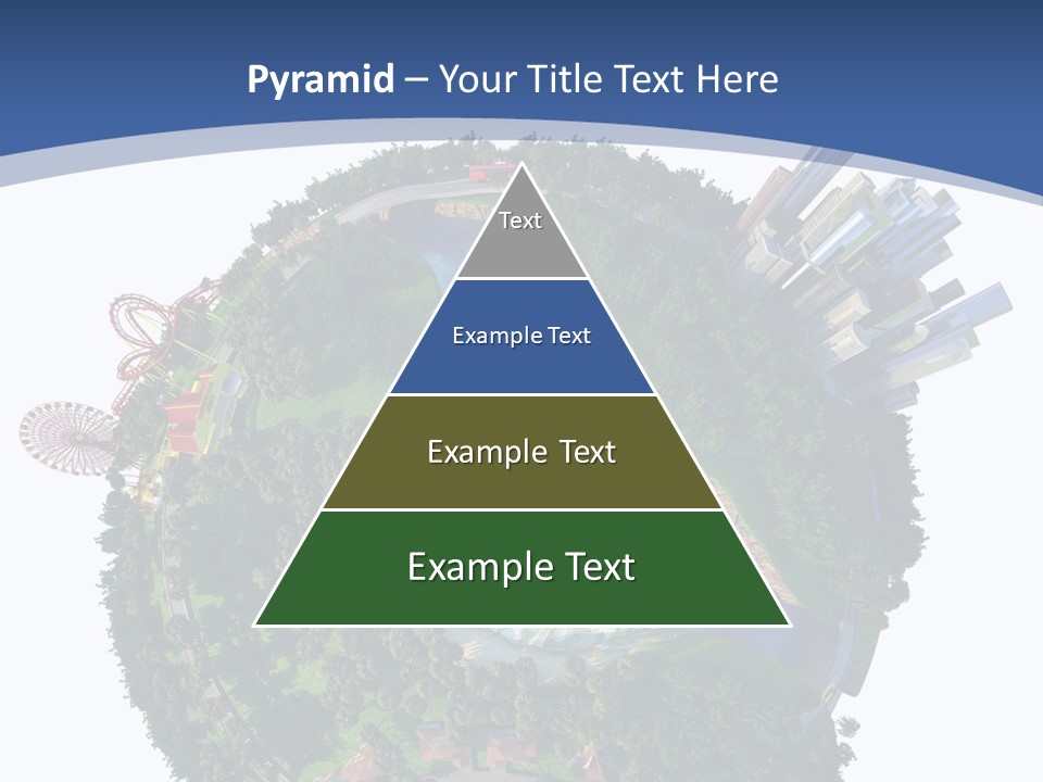 Car Environment Metropolis PowerPoint Template