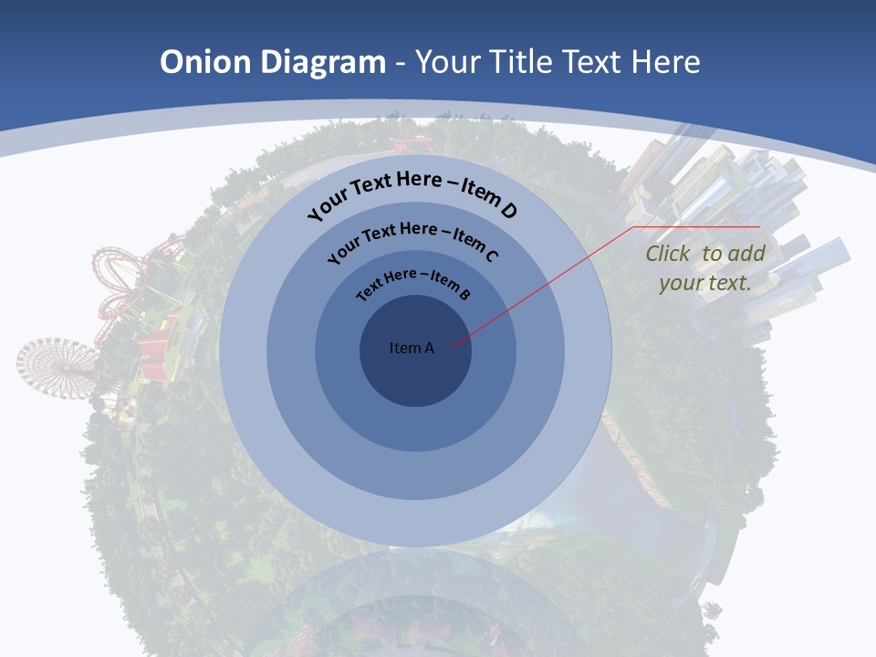 Car Environment Metropolis PowerPoint Template
