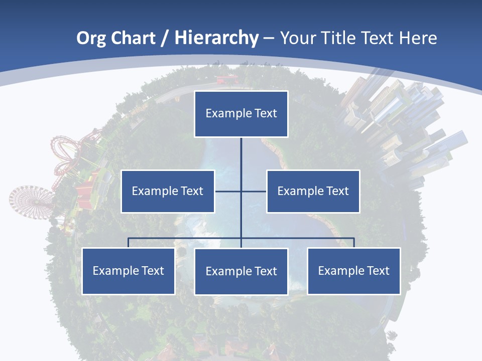 Car Environment Metropolis PowerPoint Template