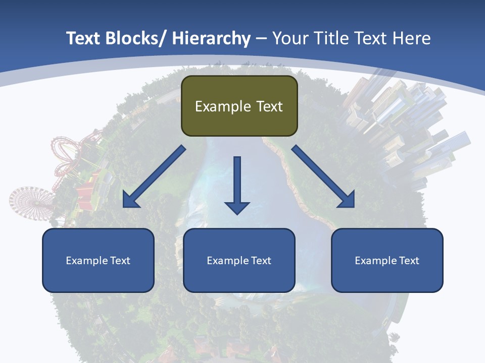 Car Environment Metropolis PowerPoint Template