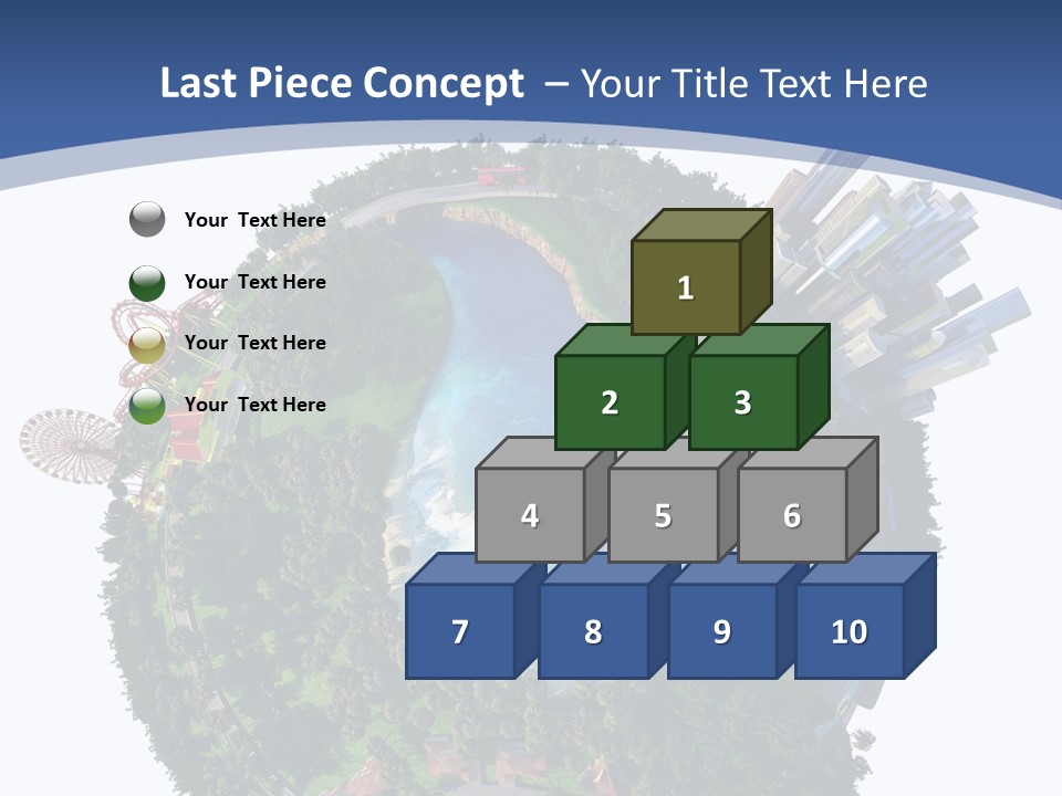 Car Environment Metropolis PowerPoint Template