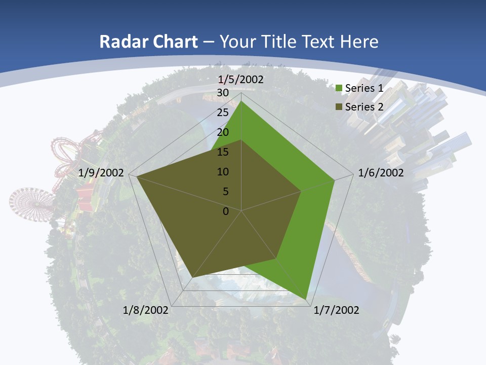 Car Environment Metropolis PowerPoint Template