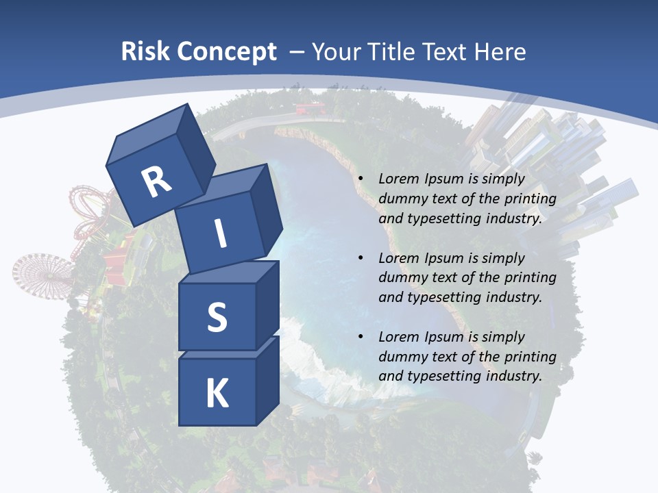 Car Environment Metropolis PowerPoint Template