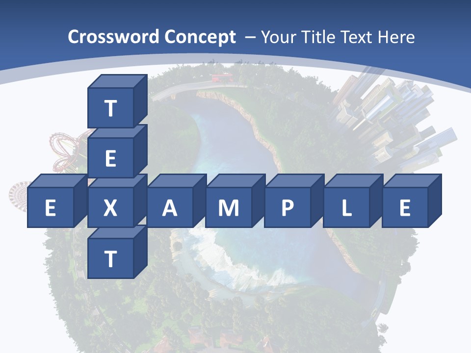 Car Environment Metropolis PowerPoint Template