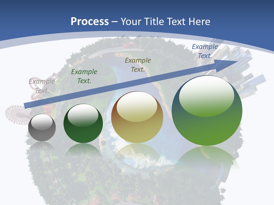 Car Environment Metropolis PowerPoint Template