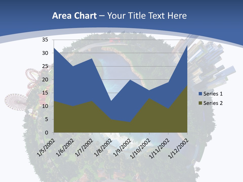 Car Environment Metropolis PowerPoint Template