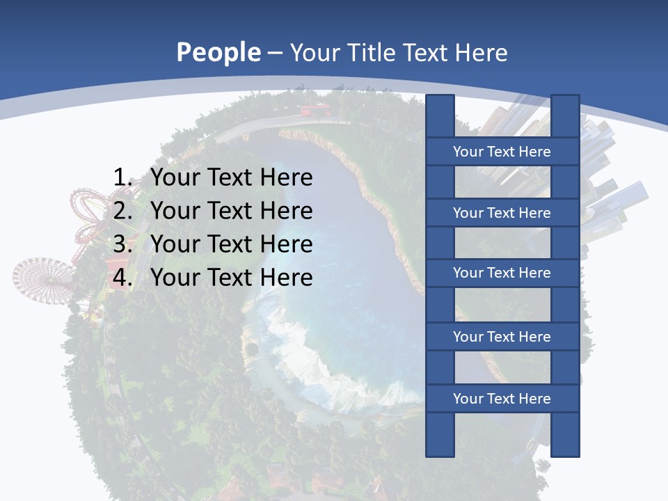 Car Environment Metropolis PowerPoint Template