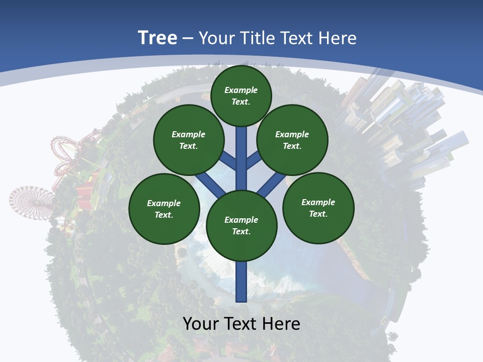 Car Environment Metropolis PowerPoint Template