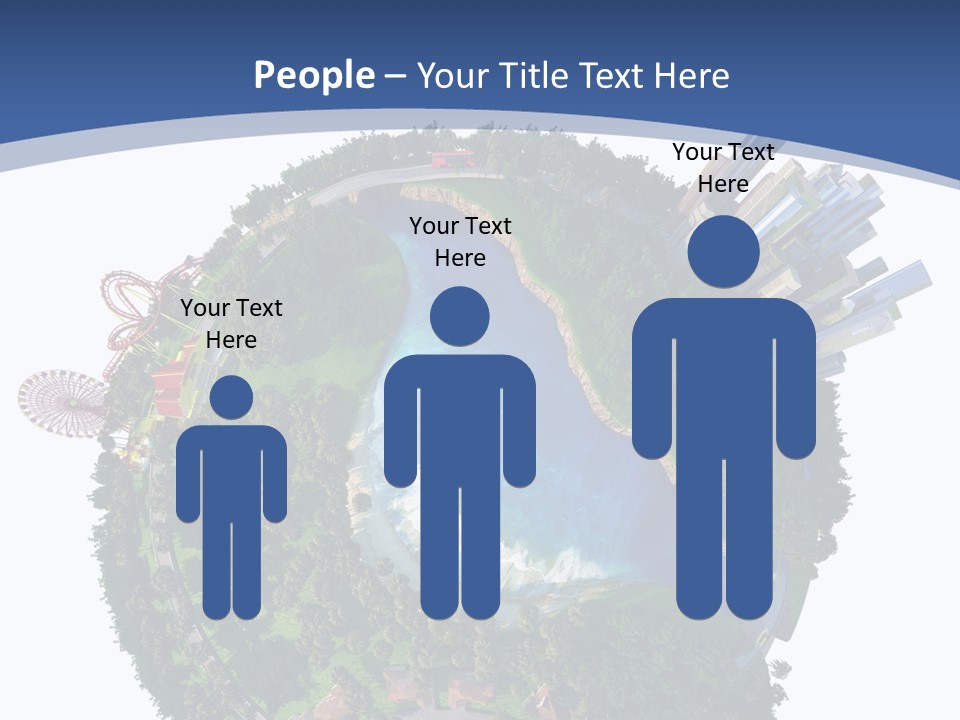 Car Environment Metropolis PowerPoint Template